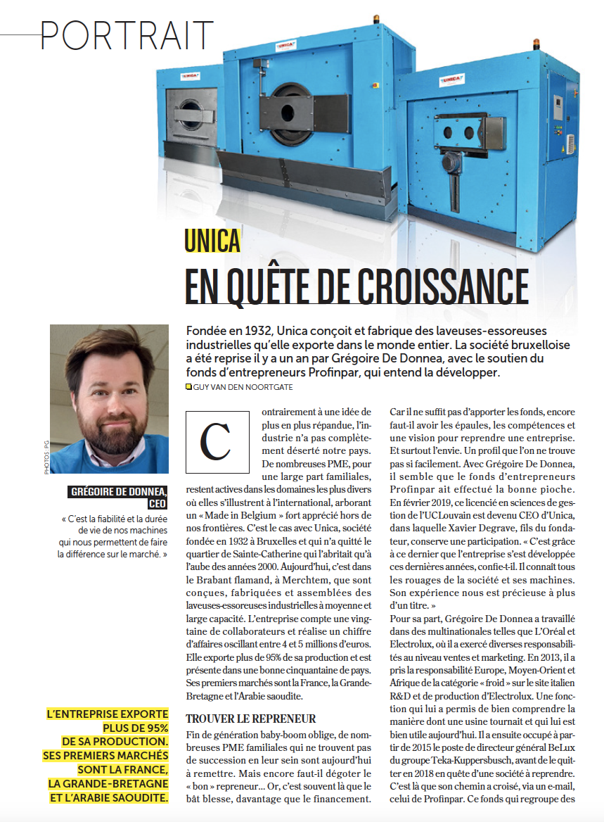 Unica En quête de croissance (1)